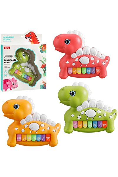 OEM Pianino Dinozaur Trifox - Instrument Muzical Interactiv 3 Culori