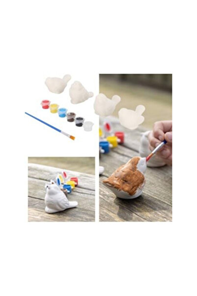 OEM Set DIY Esschert Design pentru pictat păsări ceramice 4 buc.