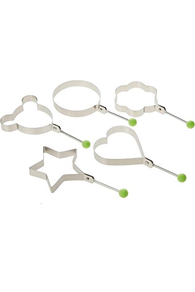 The Bros Stainless Steel Egg Mold Pancake Mould Ring Fried Cooking Shaper