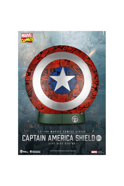 OEM Figurina Captain America Beast Kingdom 64cm rosu-albastru-silver