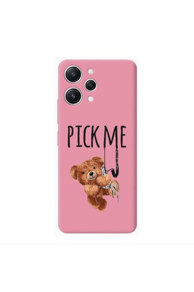 Other Xiaomi Redmi 12 Pick me Pink Colored Silicone TPU Θήκη