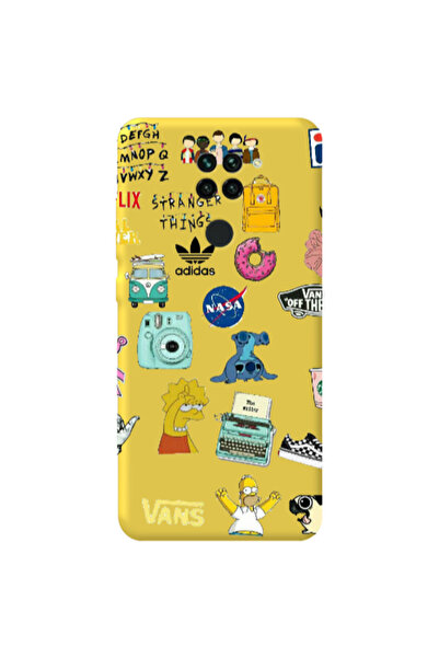 Other Xiaomi Redmi Note 9 Mixed up 3 Yellow Colored Silicone TPU Θήκη