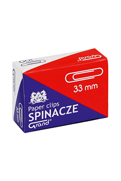 MC Micostore Скоби Grand Yanda 110-1382, 33 мм, сребристи, комплект от 100 броя