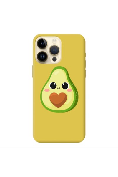 Other Apple iPhone 13 Pro Max Baby avocado Yellow Colored Silicone TPU Θήκη
