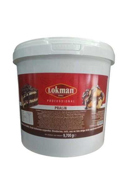 Lokman Pralin Kakaolu(Profesyonel) 10 kg ( Net:9700 gr)