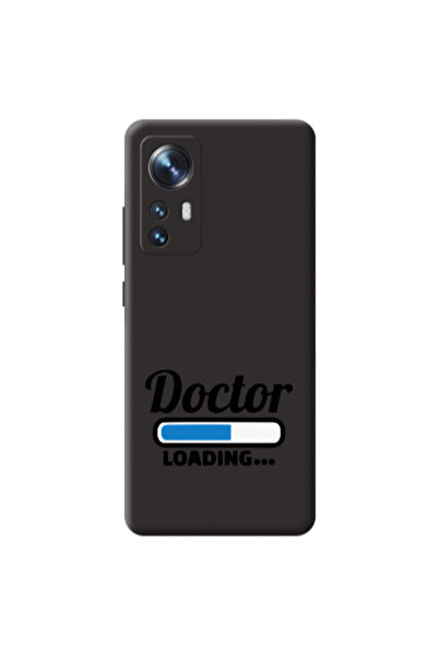 Other Xiaomi Mi 12 Doctor Loading Black Colored Silicone TPU Θήκη