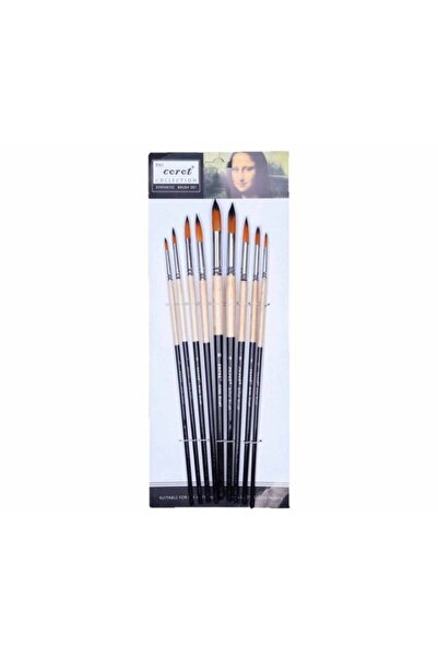 MC Micostore Pensula Corot 804, varf rotund, nr. 1-9, set 9 buc