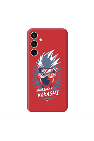 Other Samsung S24 FE Anime Mangoo Red Colored Silicone TPU Θήκη