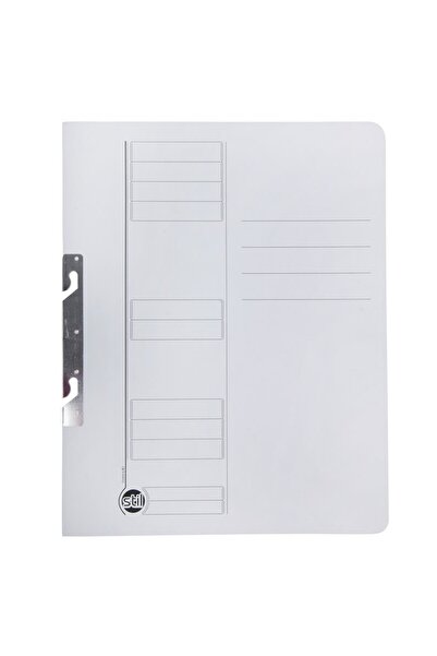 MC Micostore 1/1 STIL stapled file, cardboard, 230g/sqm, white