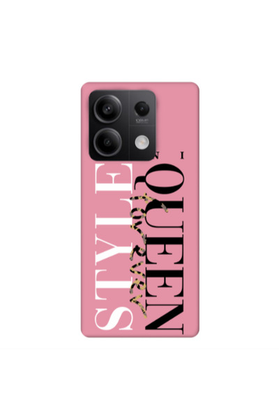 Other Xiaomi Redmi Note 13Pro 5G Mini Quen Forever Pink Colored Silicone TPU ...