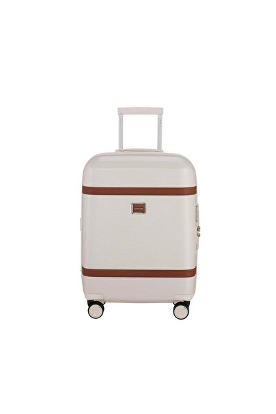Samsonite Image Kırık Beyaz - 4 Tekerlekli Körüklü 55/20 Kabin Boy Valiz