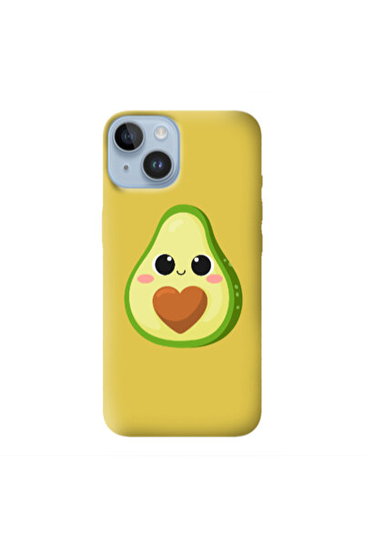 Other Apple iPhone 14 Plus Baby avocado Yellow Colored Silicone TPU Θήκη