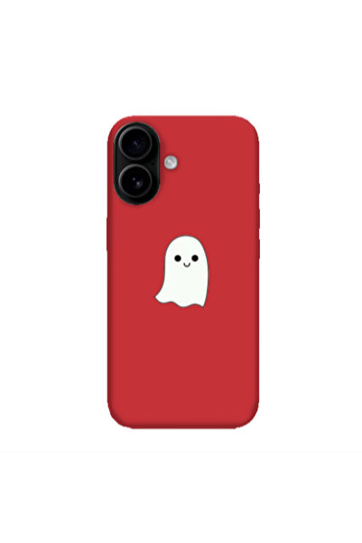 Other Apple Iphone 16 plus Ghost Red Colored Silicone TPU Θήκη