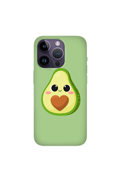 Other Apple iPhone 14 Pro Max Baby avocado Light Green Colored Silicone TPU Θήκη