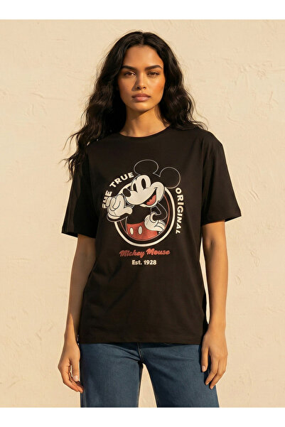 SP Characters Mickey Mouse Boxy Fit Cotton T-shirt