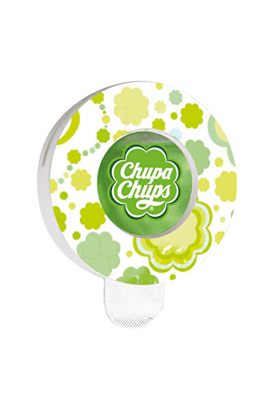 Chupa Chups Odorizant auto Apple , aroma mar verde, fixare grila ventilatie