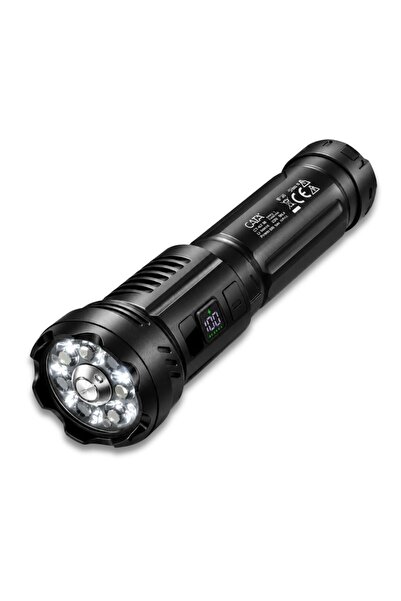 Cata CT-8025 Atak El Feneri | 9 Fonksiyonlu Şarjlı LED Fener (Type-C)