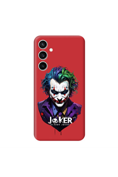 Other Samsung S24 Plus Le amer Joker Red Colored Silicone TPU Θήκη