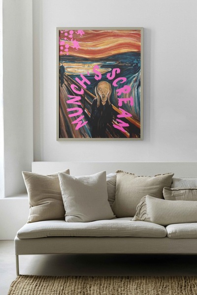 INNOVI Munch scream Poster