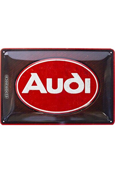 Nostalgic Art Nostalgic-Art 22326 Ρετρό Φύλλο Μεταλλικής Τσάντας Audi – Λογότ...
