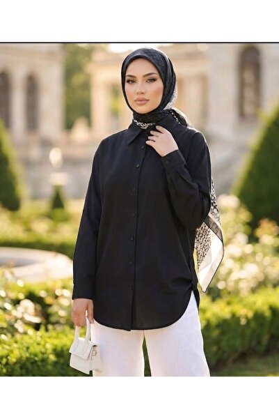SHİROSA Apolet Detailed Hijab Tunic