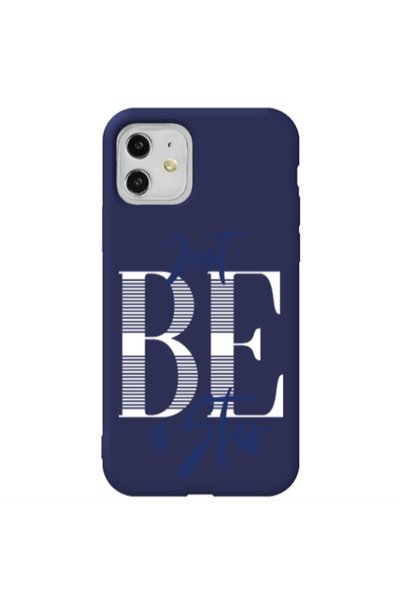 Other Apple iPhone 11 Just Be a Star Dark blue Colored Silicone TPU Θήκη