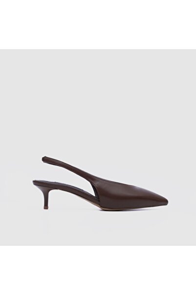 TOGO Women's Short Heeled Slingback Shoes [060345]