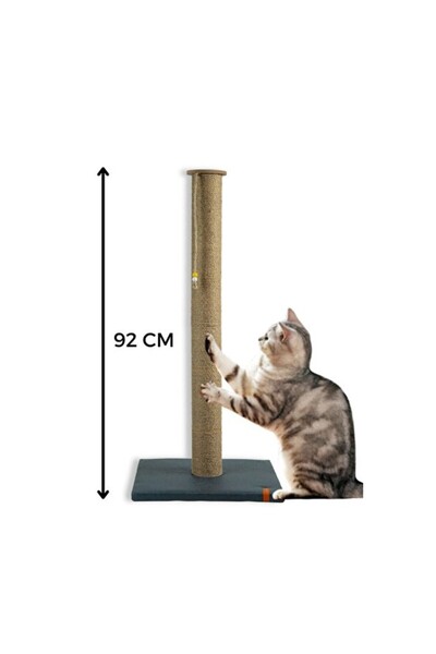 Empressco 90 cm Long Cat Scratching Board with Catnip and Fun Design
