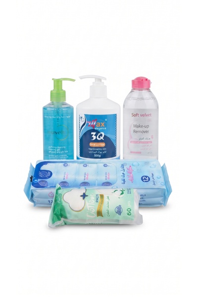 Soft Velvet Care and Makeup Removal Kit from and Max Elegance and 3Q
