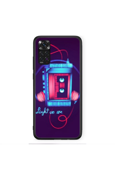 Other Xiaomi Redmi Note 11S NFC Light on me Black Glossy Θήκη