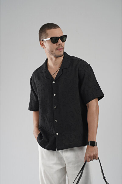 Butik Ανδρικό πουκάμισο Trend Biz με κανονική εφαρμογή, υφασμάτινο καφασωτό κ...
