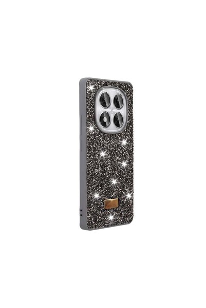 Pilanix Xiaomi Redmi Note 15 Pro Plus Case with Silicone Edges and Shiny Lux ...