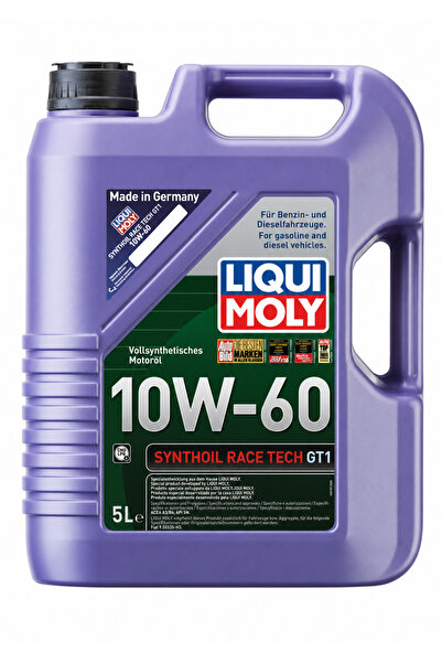 Liqui Moly Synthoil Race Tech GT1 10W-60 5 L Tam Sentetik Motor Yağı