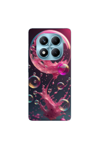 Other Xiaomi Redmi Note 14 Pro Pink balloon Transparent Silicone TPU Θήκη