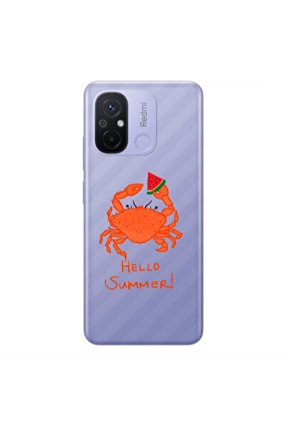Other Xiaomi Redmi 12C Hello Summer! Transparent Silicone TPU Θήκη