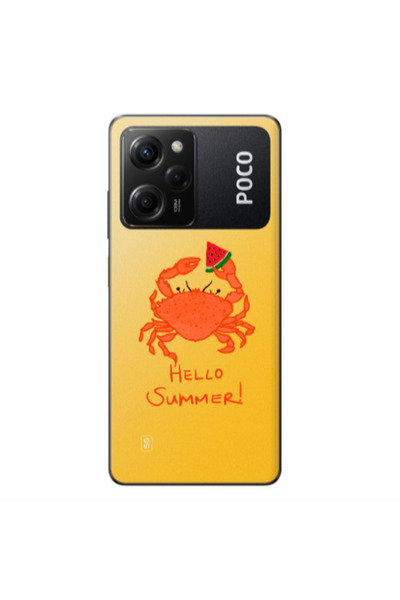 Other Xiaomi Poco X5 Pro Hello Summer! Transparent Silicone TPU Θήκη