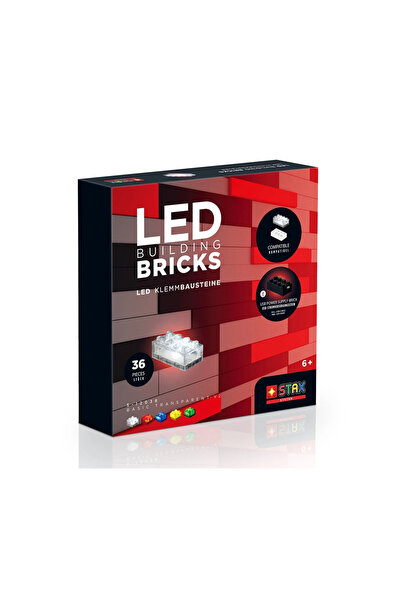 Open Bricks STAX Basic Transparent LED 36 piese S-12038