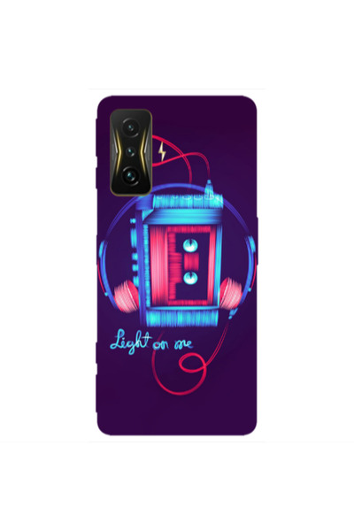 Other Xiaomi Poco F4 Gt Light on me Transparent Silicone TPU Θήκη
