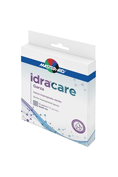 Master Aid | Idra Care Garza Αποστειρωμένη Εμποτισμένη Γάζα 10x10cm | 10τεμ