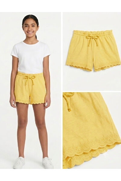 Evendi Pantaloni scurti, Galben