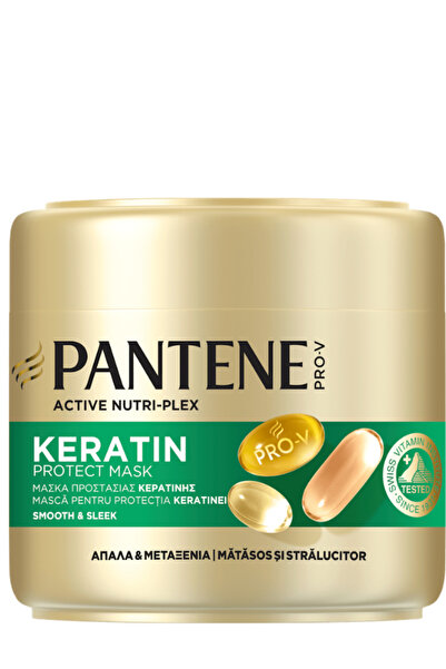 Pantene 300 ml Masca de par KeratinSmooth and Silk