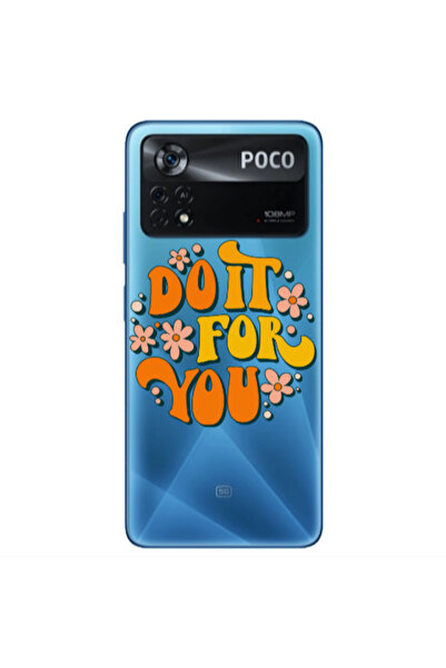Other Xiaomi Poco X4 Pro Do it For You Transparent Silicone TPU Θήκη