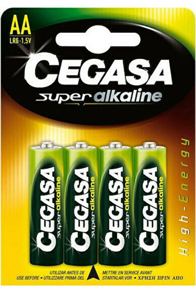 Other Cegasa Συσκευασία 4 Αλκαλικών Μπαταριών AA Cegasa Super 1.5V Κωδικός: 0...