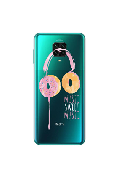 Other Xiaomi Redmi Note 9S Donut earphone Transparent Silicone TPU Θήκη