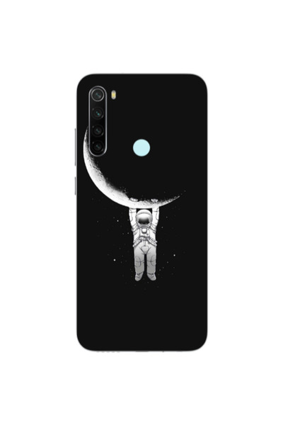 Other Xiaomi Redmi Note 8 Swinging on the moon Transparent Silicone TPU Θήκη