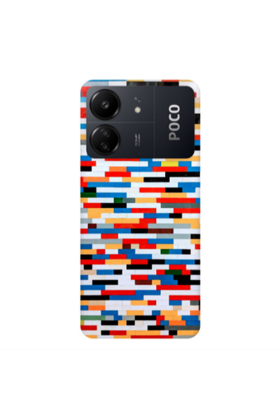 Other Xiaomi Poco C65 Color chart Transparent Silicone TPU Θήκη