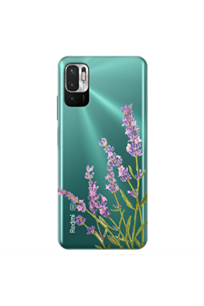 Other Xiaomi Redmi Note 10 Pro 5G Flowers 8 Transparent Silicone TPU Θήκη