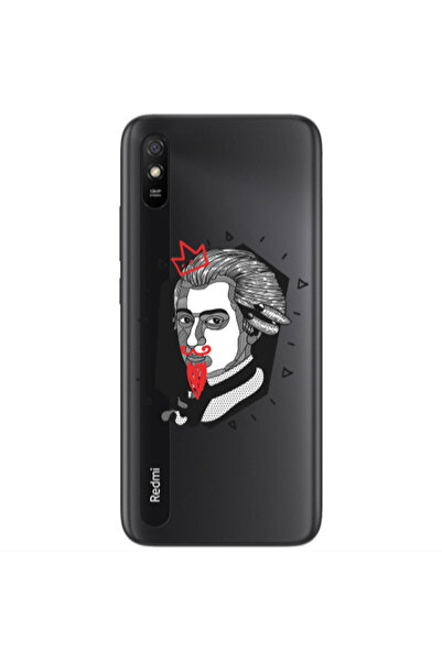 Other Xiaomi Redmi 9A Bearded Transparent Silicone TPU Θήκη