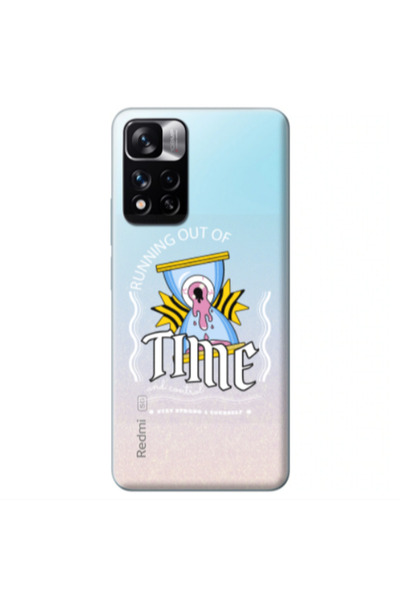 Other Xiaomi Redmi Note 11 Pro 5G Running out of time Transparent Silicone TP...
