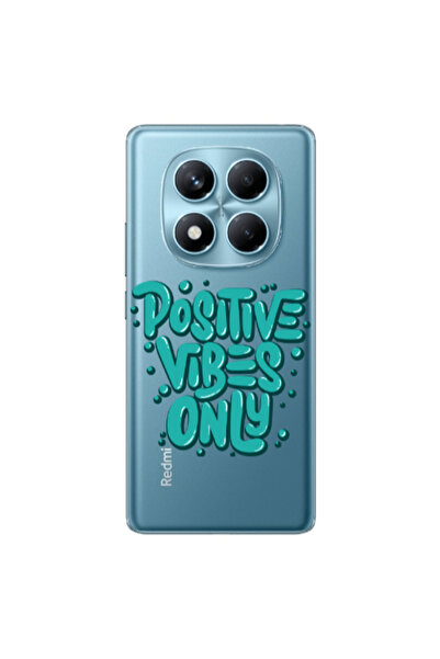 Other Xiaomi Redmi Note 14 Pro Positive Vibes Only Transparent Silicone TPU Θήκη
